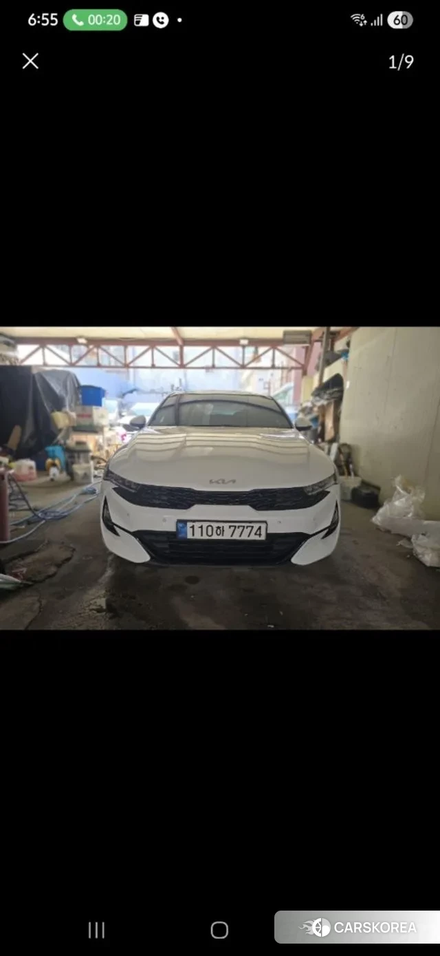 Kia K5 3rd generation 2022 Белый из Кореи