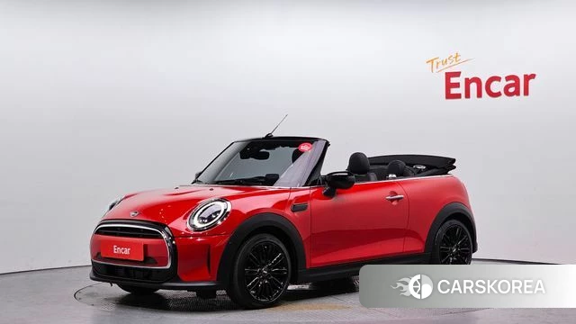 Mini Cooper Convertible 2024 Красный из Кореи