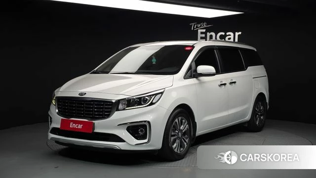 Kia The New Carnival 2018 Белый из Кореи