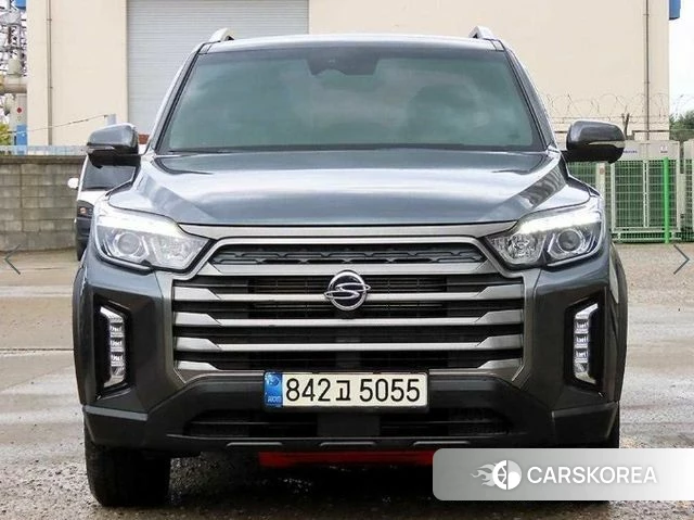 Ssangyong The New Rexton Sport 2022 Серебристо-серый из Кореи