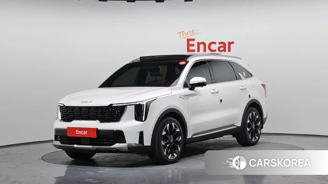 Kia The New Sorento 4th Generation 2023 Белый из Кореи