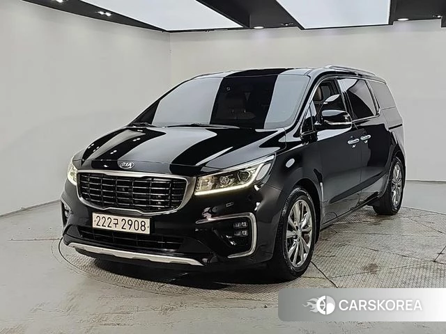 Kia The New Carnival 2018 Черный из Кореи