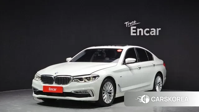 BMW 5 Series (G30) 2018 Белый из Кореи