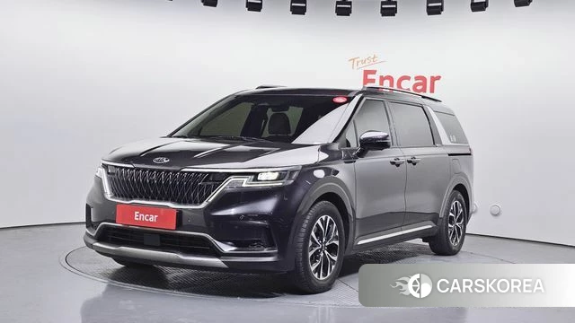 Kia Carnival 4th generation 2021 Черный из Кореи