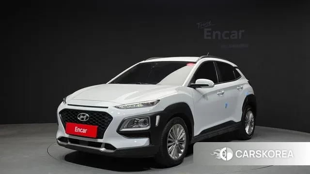 Hyundai Kona 2018 Белый из Кореи