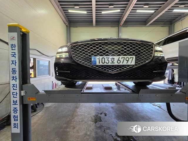 Genesis G80 (RG3) 2023 Черный из Кореи