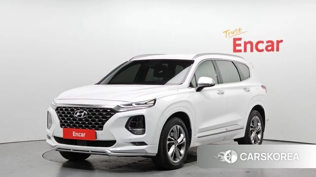 Hyundai Santa Fe TM 2019 Белый из Кореи