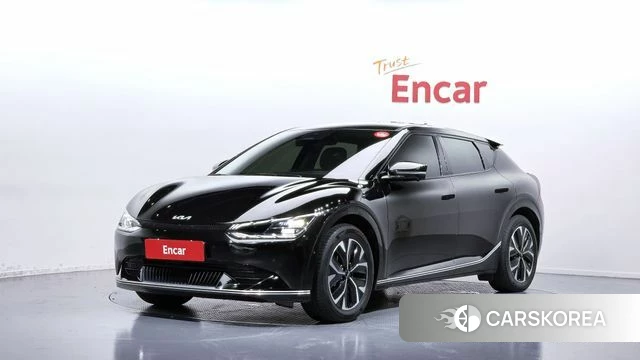 Kia EV6 2022 Черный из Кореи