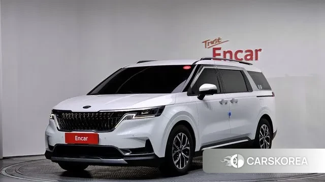 Kia Carnival 4th generation 2021 Белый из Кореи