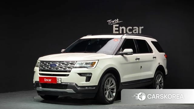 Ford Explorer 2018 Белый из Кореи