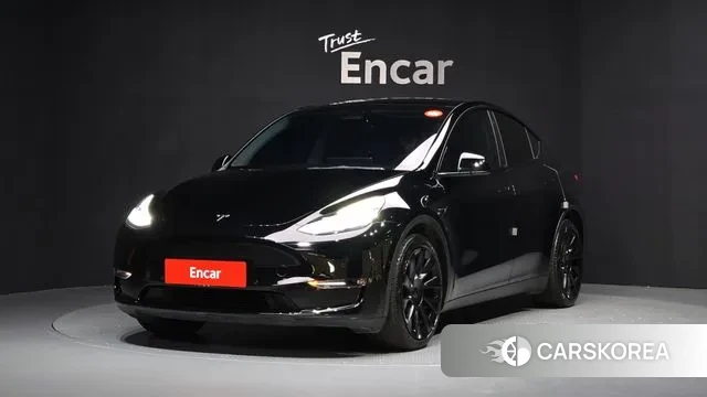 Tesla Model Y 2022 Черный из Кореи