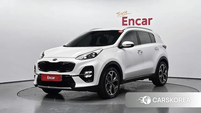 Kia Sportage The Bold 2018 Белый из Кореи
