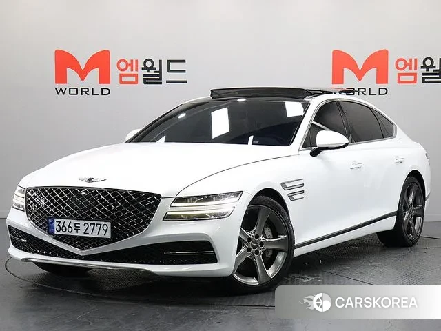 Genesis G80 (RG3) 2021 Белый из Кореи