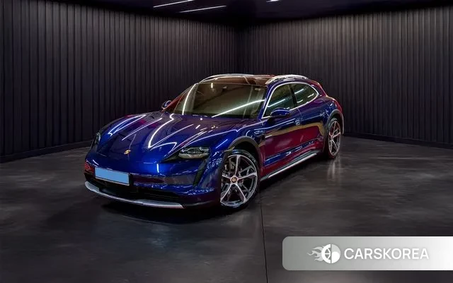 Porsche Taycan 2022 Синий из Кореи