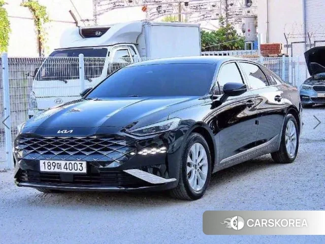 Kia K8 2021 Черный из Кореи