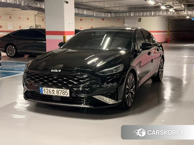 Kia K8 2021 Черный из Кореи