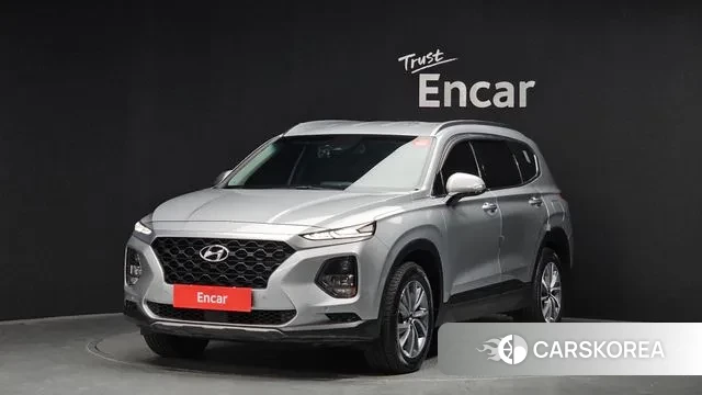 Hyundai Santa Fe TM 2018 Серебряный из Кореи
