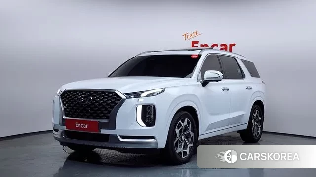 Hyundai Palisade 2021 Белый из Кореи