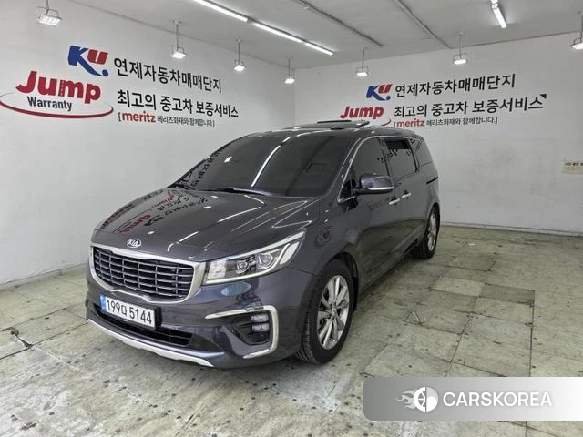 Kia The New Carnival 2018 Черный из Кореи