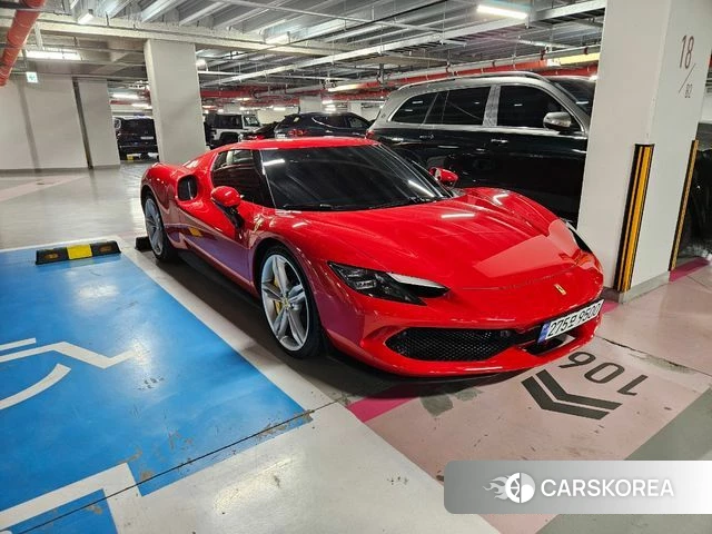 Ferrari 296 GTB 2024 Красный из Кореи
