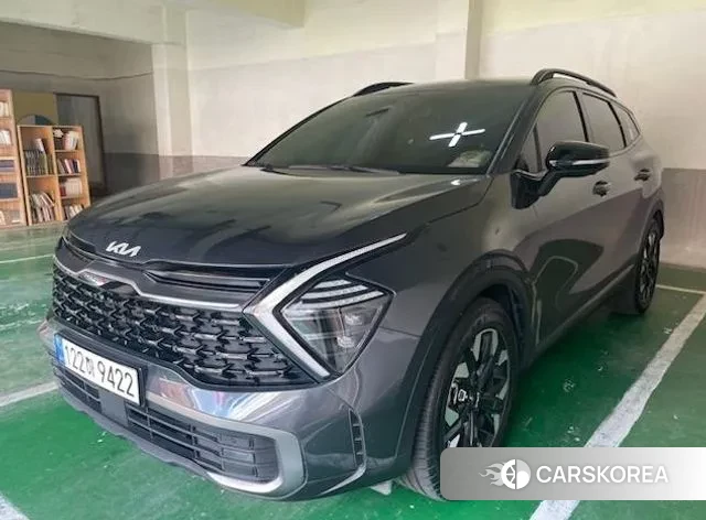 Kia Sportage 5th Generation 2021 Серый из Кореи