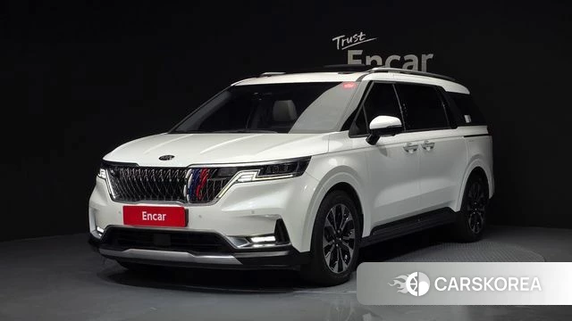 Kia Carnival 4th generation 2021 Белый из Кореи