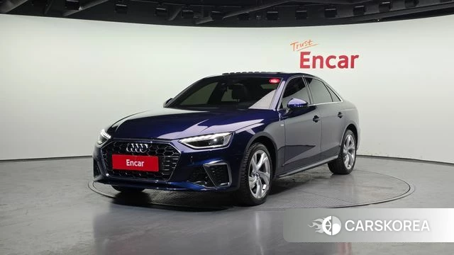 Audi A4 (B9) 2020 Синий из Кореи