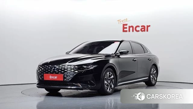 Hyundai The New Grandeur IG Hybrid 2021 Черный из Кореи
