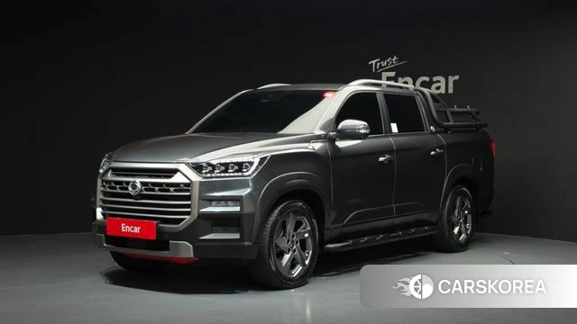 Ssangyong The New Rexton Sport 2024 Серый из Кореи