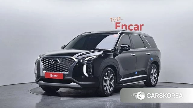 Hyundai Palisade 2021 Черный из Кореи