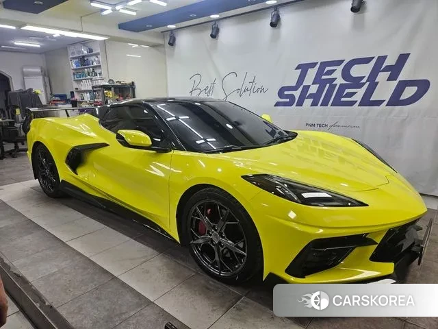 Chevrolet Corvette 2020 Желтый из Кореи
