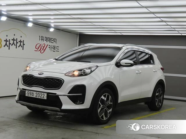 Kia Sportage The Bold 2018 Белый из Кореи