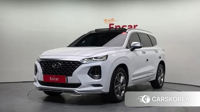 Hyundai Santa Fe TM 2020 Белый из Кореи