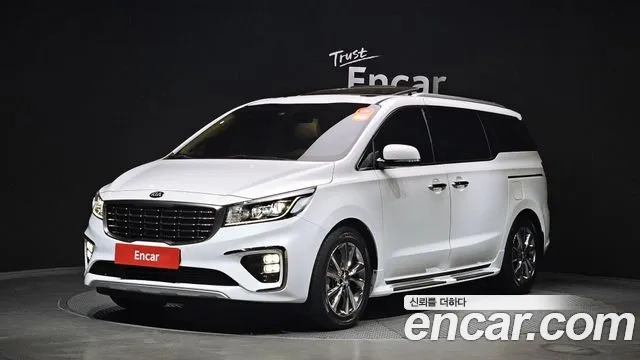 Kia The New Carnival 2019 Белый из Кореи