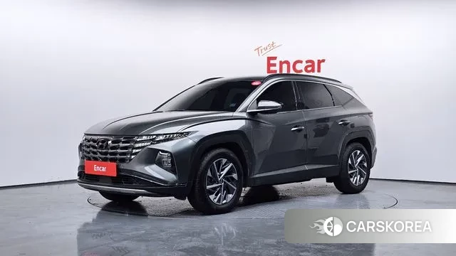 Hyundai Tucson Hybrid (NX4) 2020 Темно-зеленый из Кореи