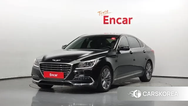 Genesis G80 2018 Черный из Кореи