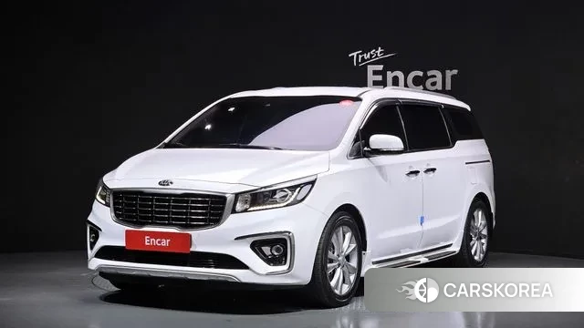 Kia The New Carnival 2018 Белый из Кореи