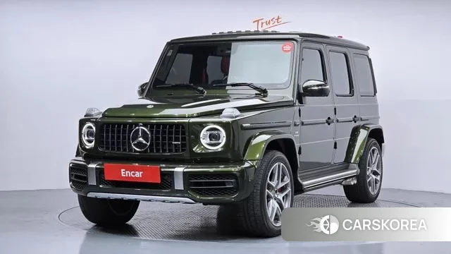 Mercedes-Benz G-Class W463b 2024 Темно-зеленый из Кореи