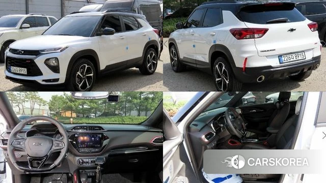 Chevrolet (GM Daewoo) Trailblazer 2021 Белый из Кореи