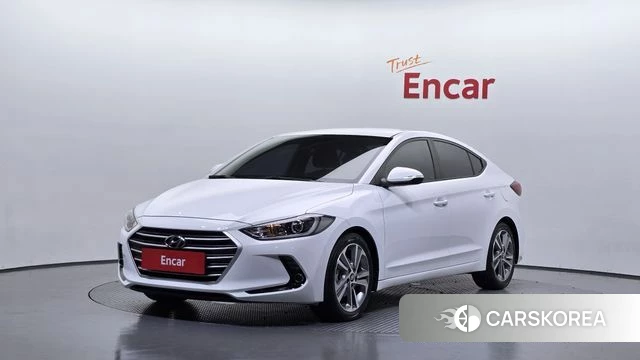 Hyundai Avante AD 2018 Белый из Кореи