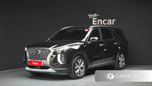 Hyundai Palisade 2022 Черный из Кореи