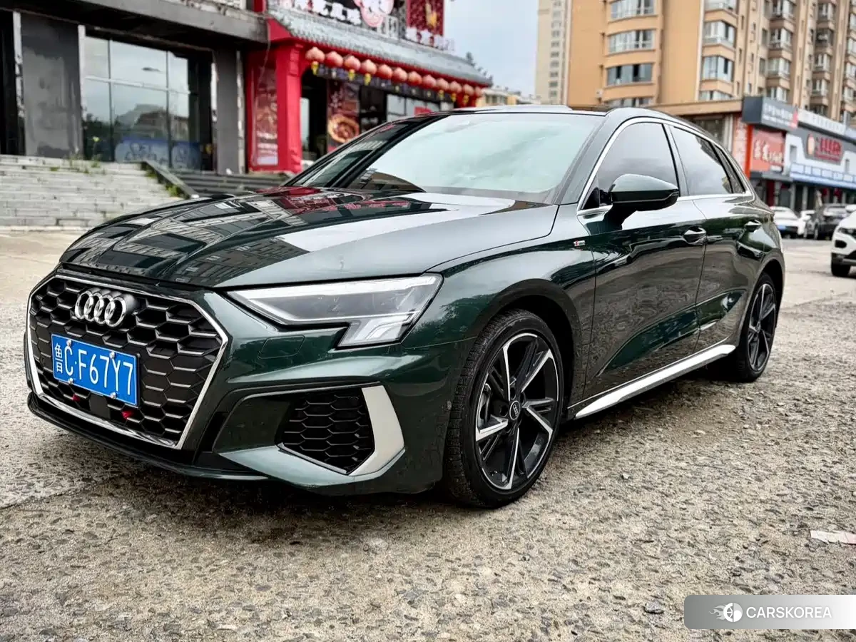 Audi A3 2023 Зеленый из Китая