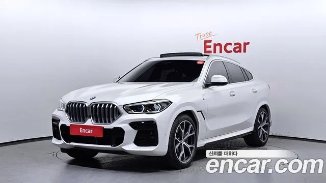 BMW X6 (G06) 2023 Белый из Кореи