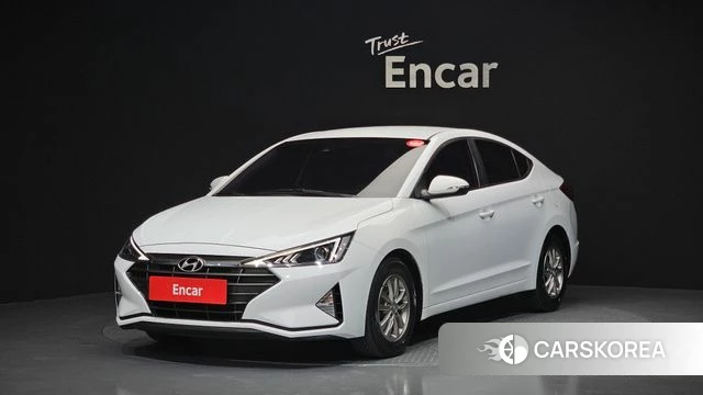 Hyundai The New Avante AD 2019 Белый из Кореи