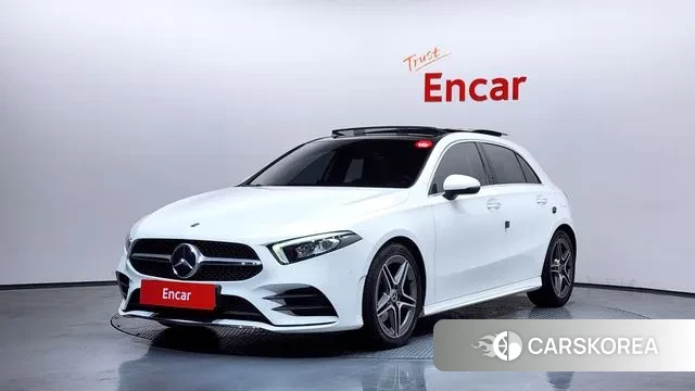 Mercedes-Benz A-Class W177 2021 Белый из Кореи