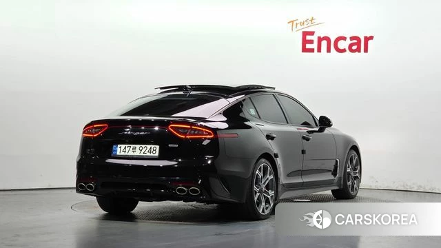 Kia Stinger 2019 Черный из Кореи