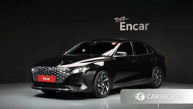 Hyundai The New Grandeur IG Hybrid 2021 Черный из Кореи