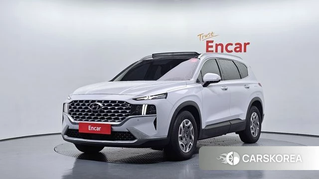 Hyundai The New Santa Fe 2021 Серебряный из Кореи