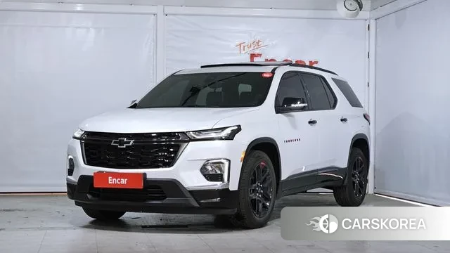 Chevrolet (GM Daewoo) Traverse 2023 Белый из Кореи