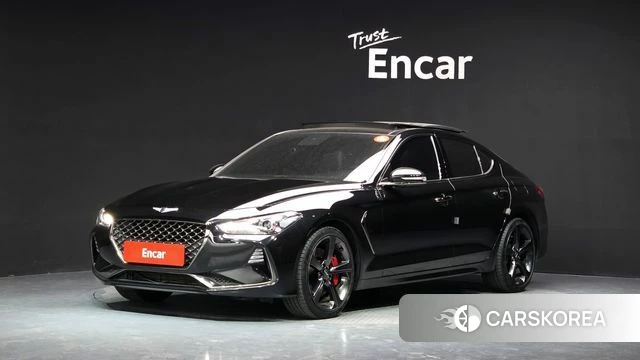 Genesis G70 2019 Черный из Кореи
